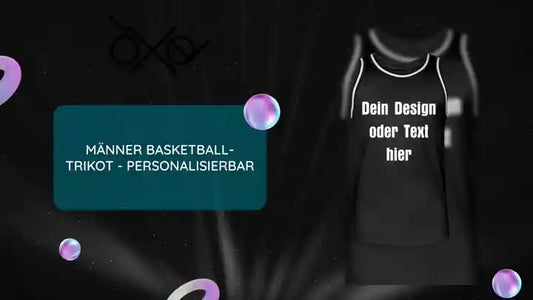 M&auml;nner Basketball-Trikot - personalisierbar by@Outfy