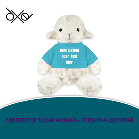 MiniFeet&reg; Schaf Annika - personalisierbar by@Outfy