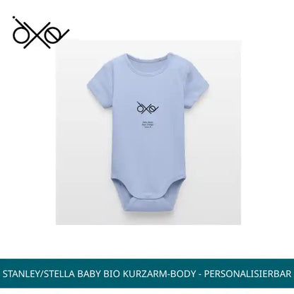 Stanley/Stella Baby Bio Kurzarm-Body - personalisierbar by@Outfy