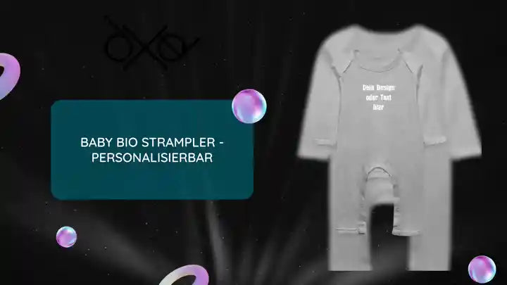 Baby Bio Strampler - personalisierbar by@Outfy