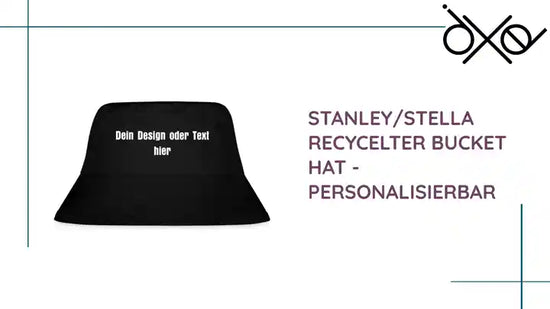 Stanley/Stella recycelter Bucket Hat - personalisierbar by@Outfy
