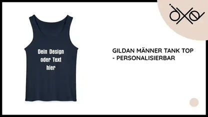 Gildan M&auml;nner Tank Top - personalisierbar by@Outfy