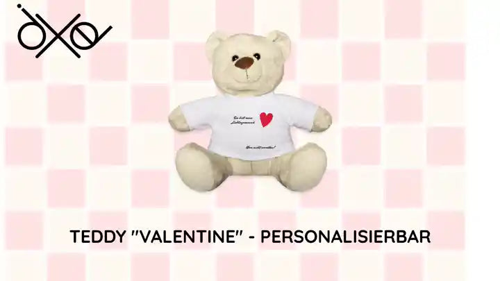 Teddy "Valentine" - personalisierbar by@Outfy