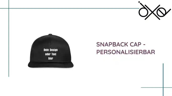 Snapback Cap - personalisierbar by@Outfy