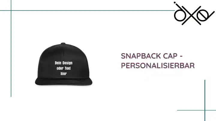 Snapback Cap - personalisierbar by@Outfy