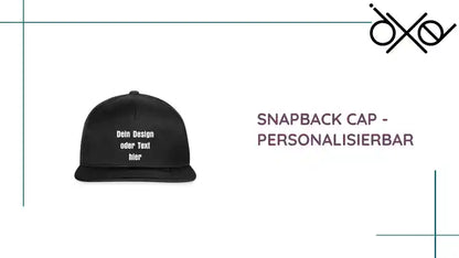 Snapback Cap - personalisierbar by@Outfy