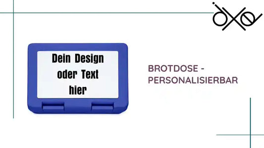 Brotdose - personalisierbar by@Outfy