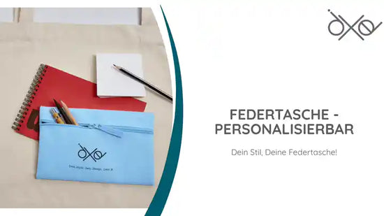 Federtasche - personalisierbar by@Outfy