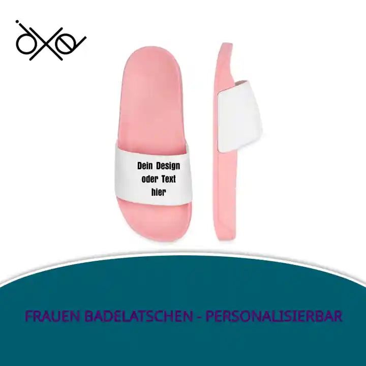 Frauen Badelatschen - personalisierbar by@Outfy